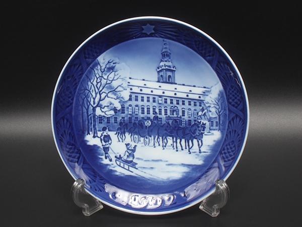 美品 ロイヤルコペンハーゲン イヤープレート 飾り皿 18cm 1992 Royal Copenhagen