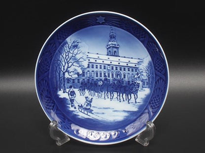 美品 ロイヤルコペンハーゲン イヤープレート 飾り皿 18cm 1992 Royal Copenhagen
