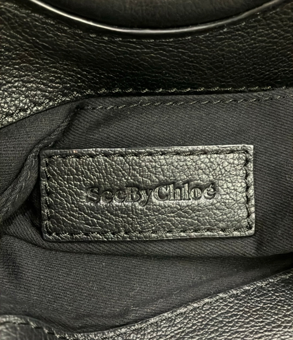 美品 SEE BY CHLOE ハンドバッグ ショルダーバッグ 2WAY 斜め掛け レディース シーバイクロエ