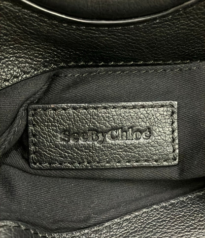 美品 SEE BY CHLOE ハンドバッグ ショルダーバッグ 2WAY 斜め掛け レディース シーバイクロエ