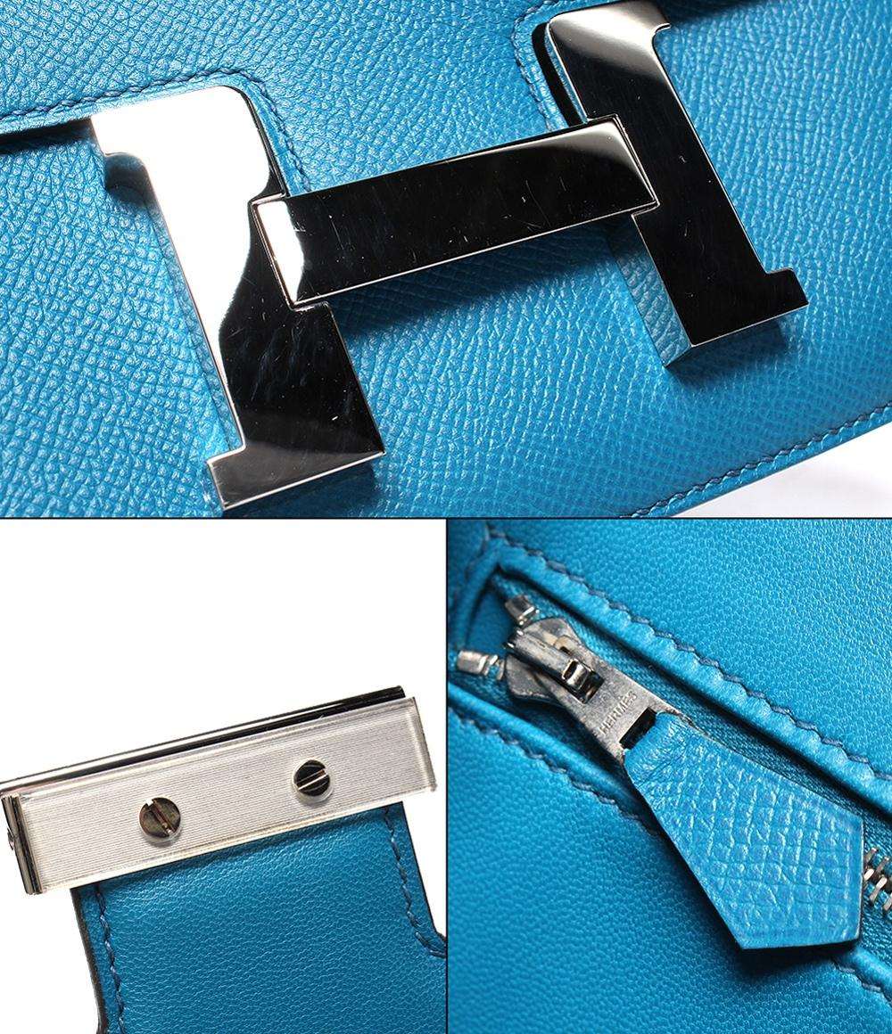 美品 HERMES ショルダーバッグ □R刻印 シルバー金具 ヴォーエプソン コンスタンス3 24 レディース エルメス