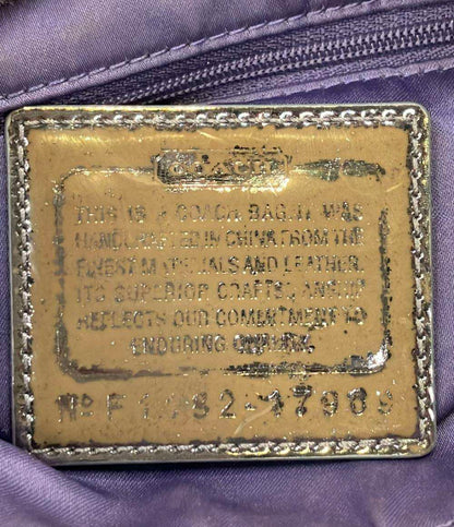 COACH 2WAY ハンドバッグ ショルダーバッグ 斜め掛け ラージシグネチャー 17909 レディース コーチ