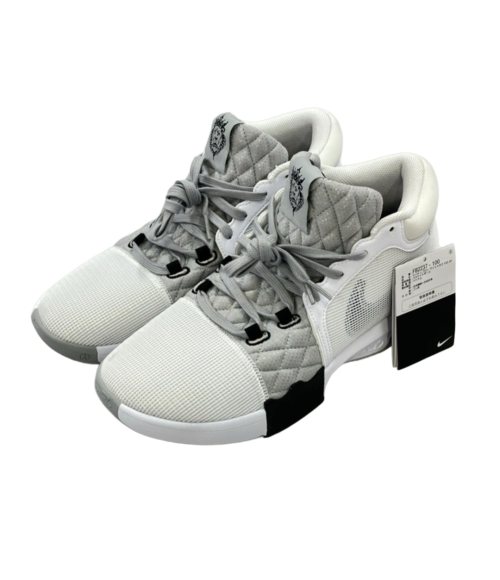 美品 NIKE ミドルカットスニーカー バスケットボールシューズ レブロン ウィットネス 8 EP FB2237-100 メンズ SIZE 29.0 (XL) ナイキ
