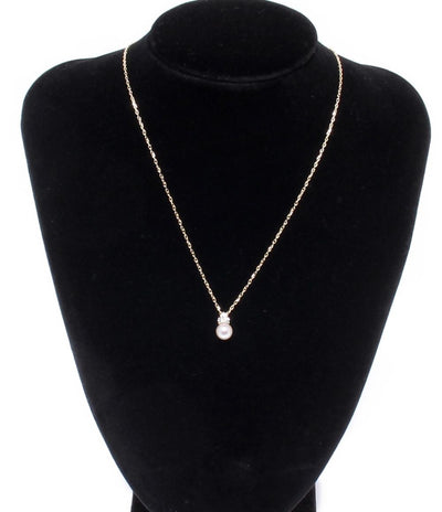 美品 ミキモト ネックレス K18 パール レディース MIKIMOTO