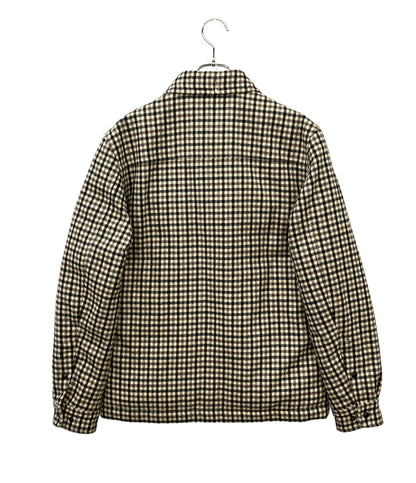 美品 WOOLRICH ダウンジャケット Alaskan Wool Check Overshirt ARCHIVEラインWOOLRICH WOOLEN MILLS メンズ SIZE S ウールリッチ