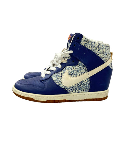 NIKE ハイカットスニーカー インヒール × リバティ ロンドン W DUNK SKY HI LIB QS 529040-400 レディース SIZE 23.5 (M) ナイキ
