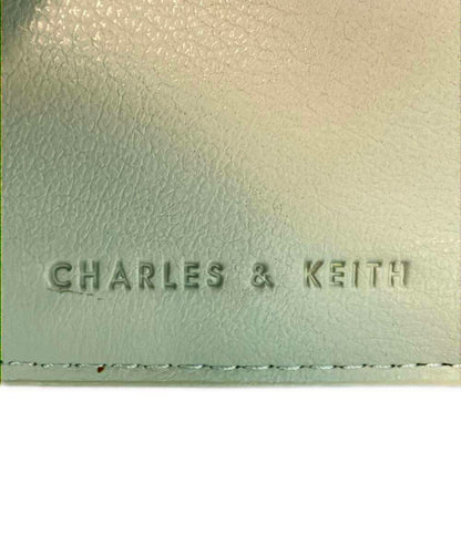 美品 チャールズ＆キース 二つ折りカードケース コインケース レディース CHARLES＆KEITH