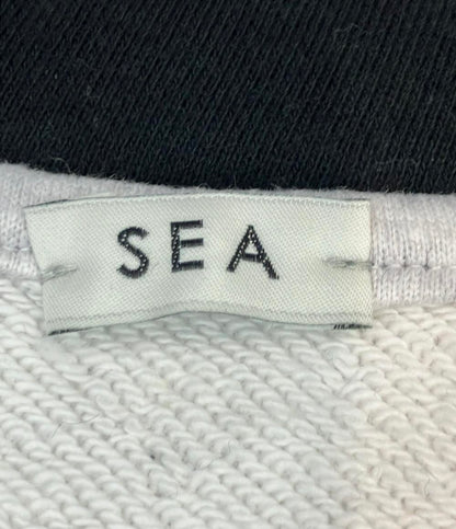 SEA スウェット 長袖 ハーフジップ SEA SPORTS BICOLOR HALF-ZIP PULLOVER 110706218 レディース SIZE FREE (M) シー