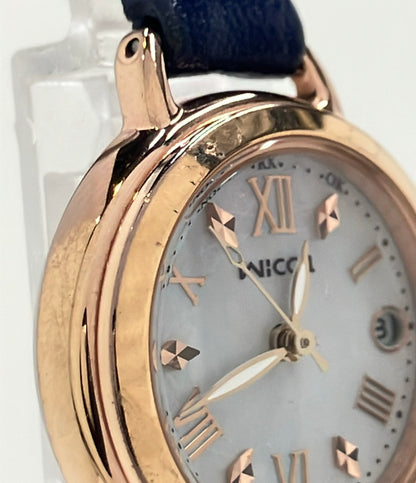 CITIZEN 腕時計 ウィッカ wicca ソーラー シェル H0F8-R008676 レディース シチズン
