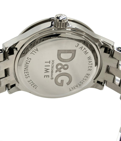 D&G 腕時計 クオーツ シルバー メンズ ディーアンドジー