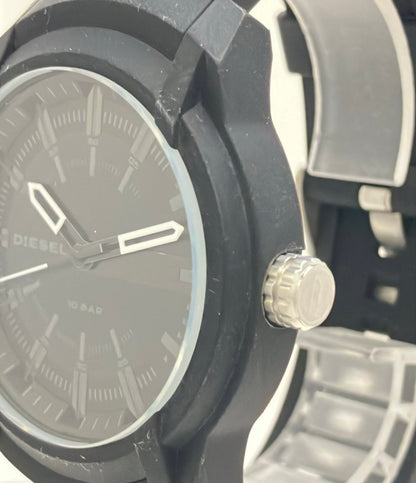DIESEL 腕時計 クオーツ ブラック DZ-1830 メンズ ディーゼル