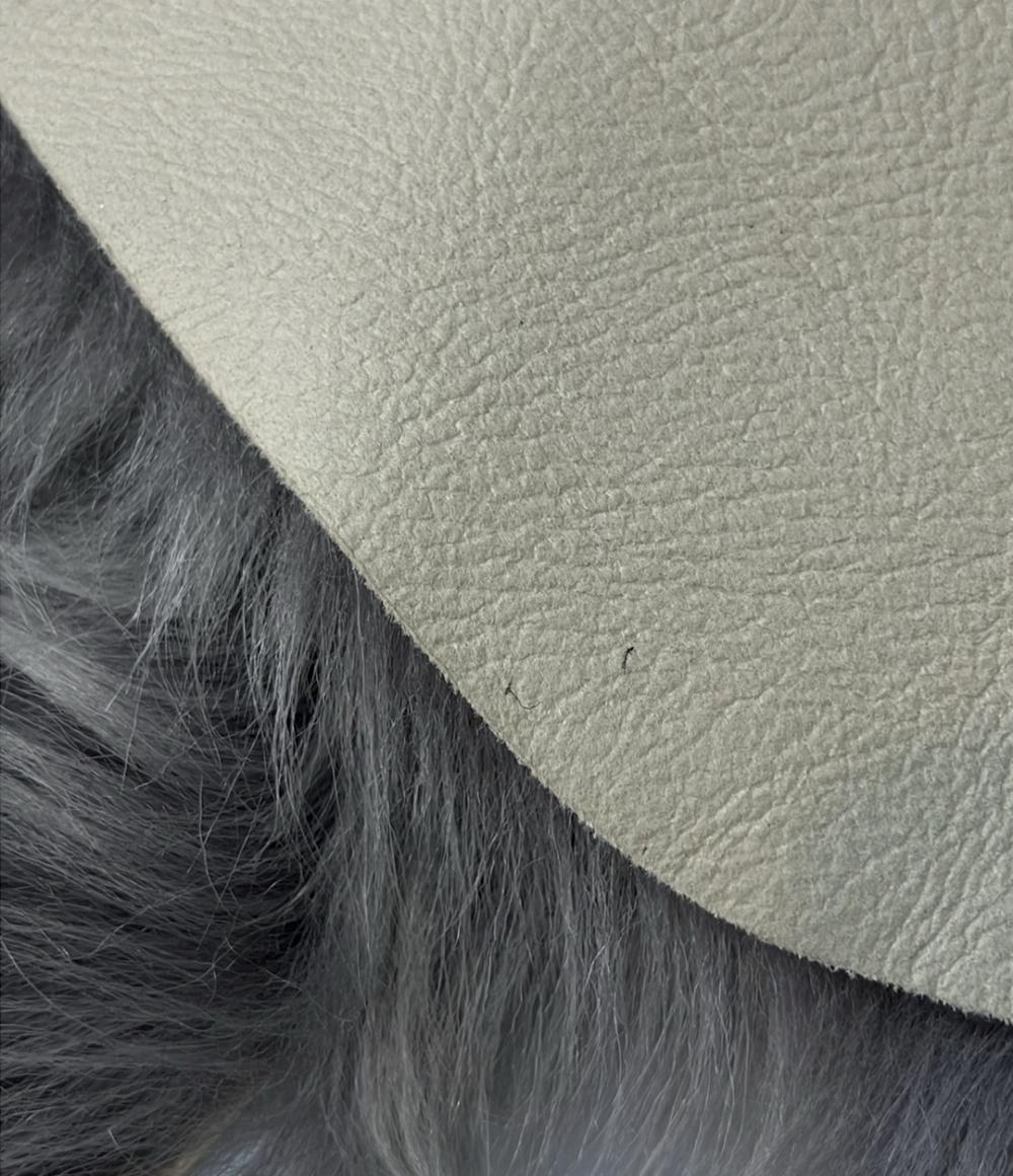 カールドノヒュー バイカラー ムートンファーストール レディース KARL DONOGHUE