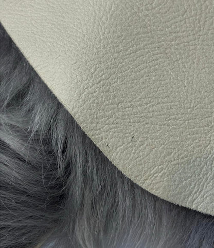 カールドノヒュー バイカラー ムートンファーストール レディース KARL DONOGHUE