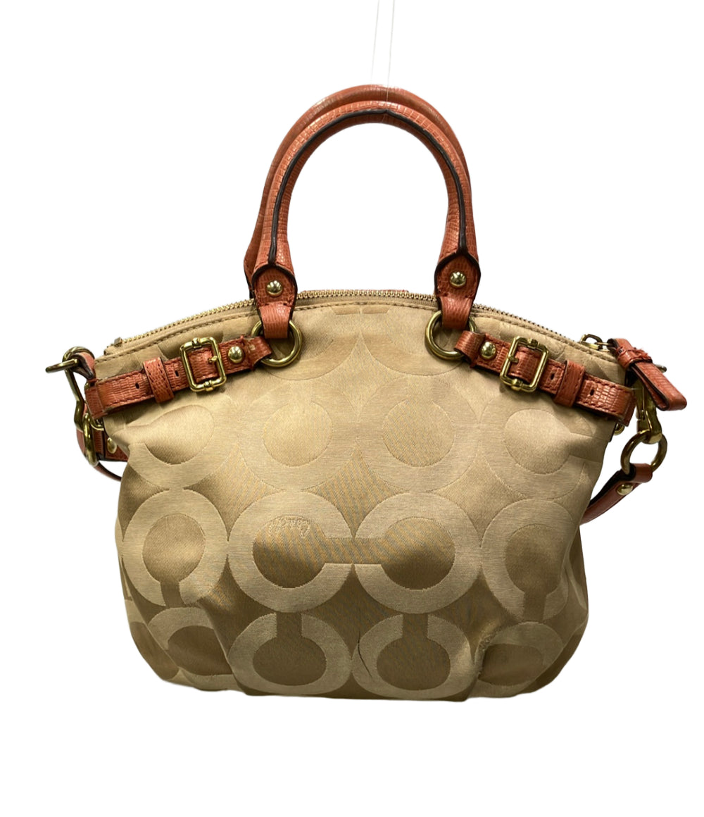 COACH ハンドバッグ ショルダーバッグ 2WAY 斜め掛け オプアート 18651 レディース コーチ
