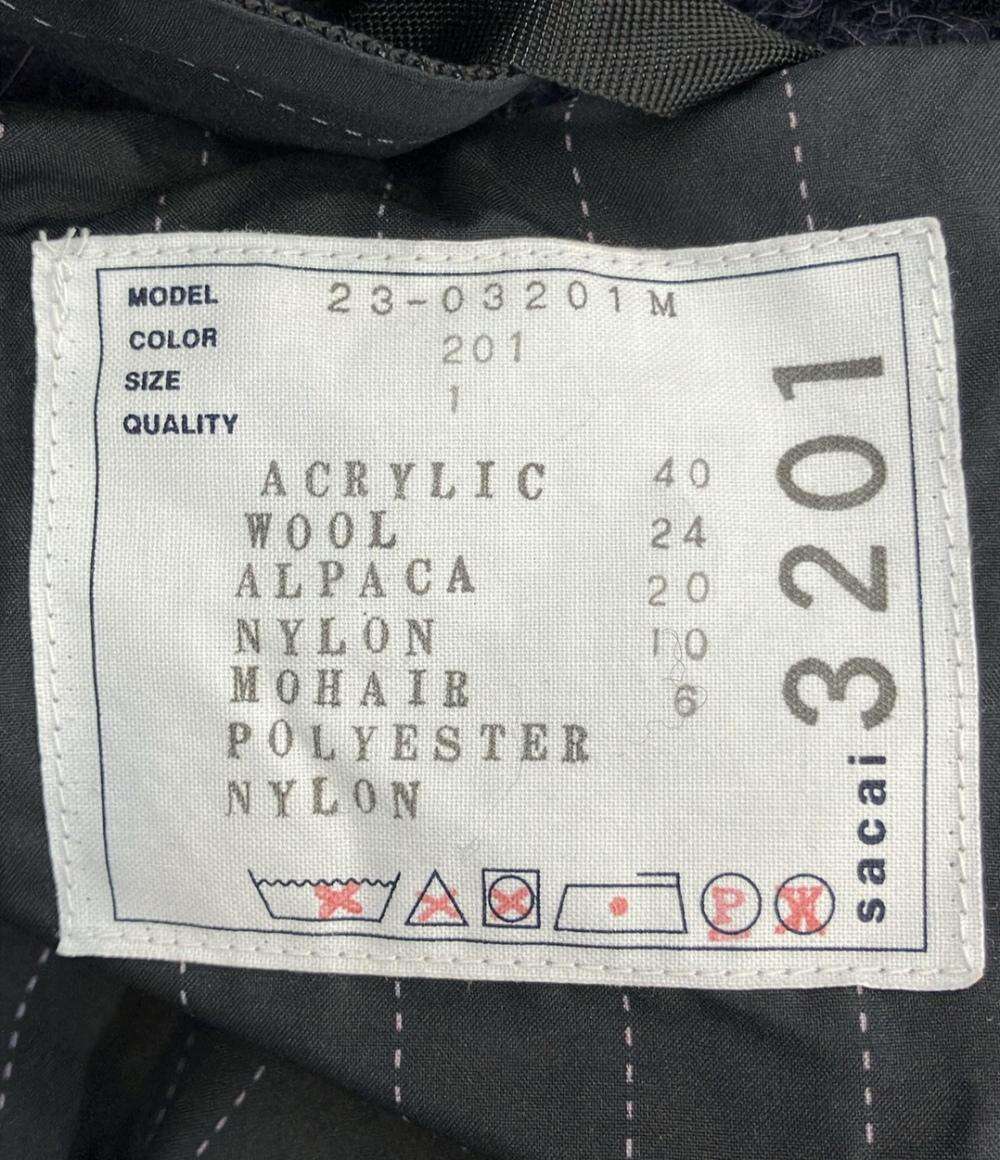 Sacai ニットジャケット ニットブルゾン Jacquard Knit Blouson メンズ SIZE 1 (S) サカイ