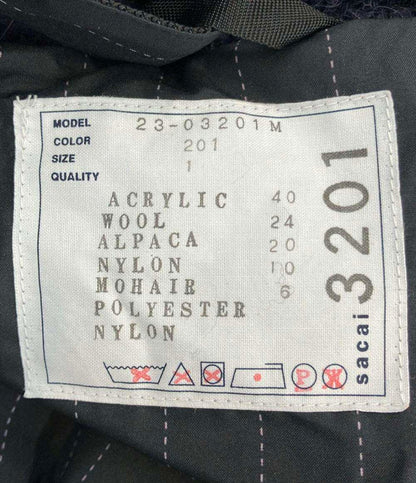 Sacai ニットジャケット ニットブルゾン Jacquard Knit Blouson メンズ SIZE 1 (S) サカイ