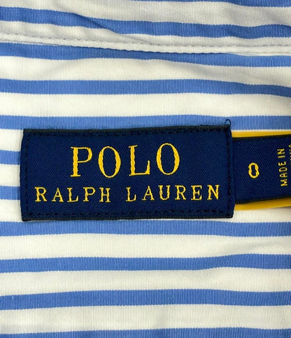 美品 ポロ・ラルフローレン ストライプシャツワンピース レディース SIZE 0 (XS) POLO RALPH LAUREN