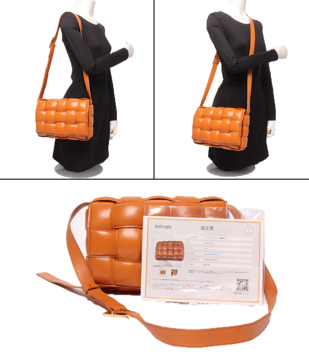 BOTTEGA VENETA ショルダーバッグ 肩掛け 斜め掛け パデットカセット イントレチャート レディース ボッテガ・ヴェネタ
