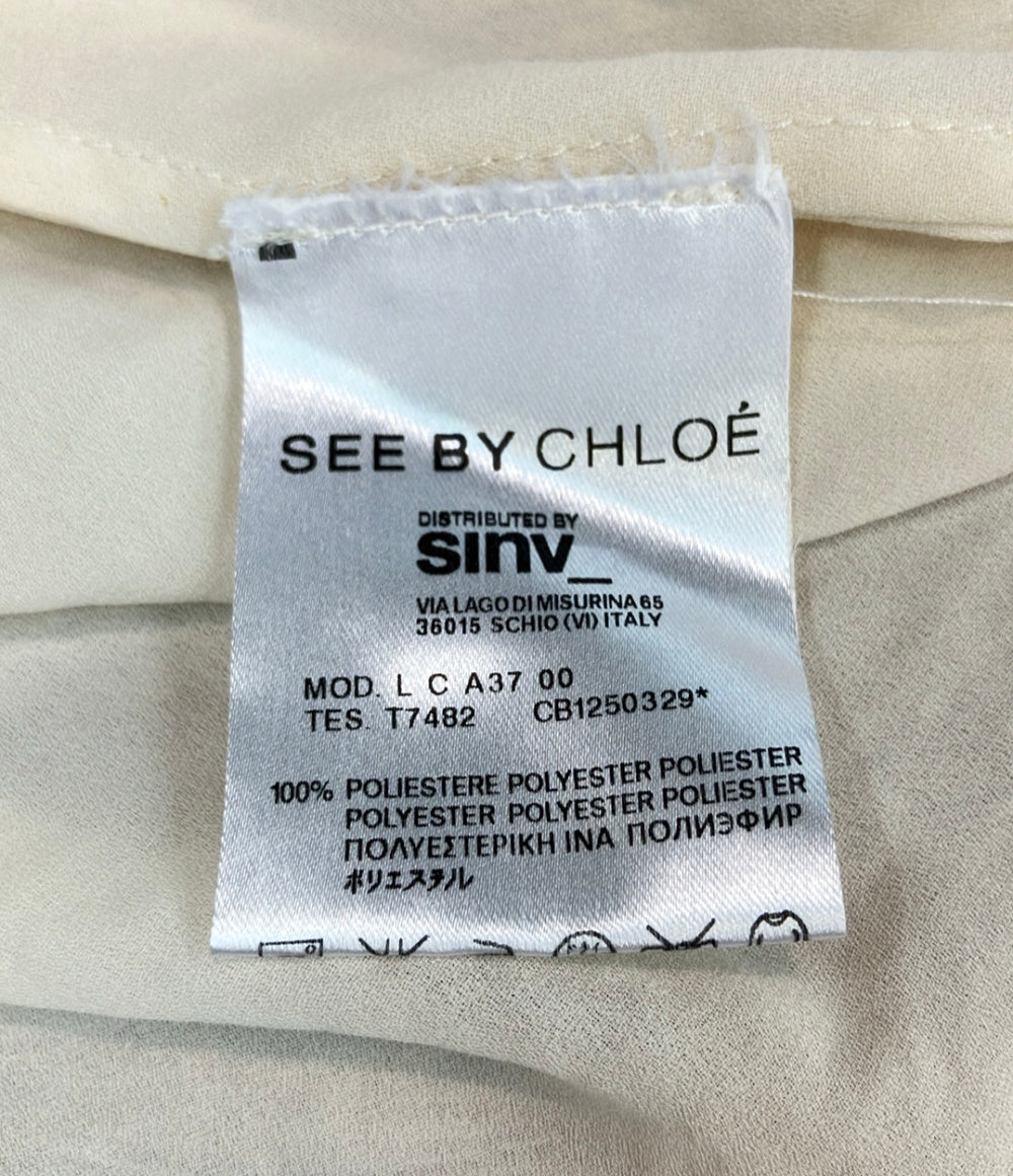 美品 SEE BY CHLOE ノースリーブシャツ レディース SIZE 40 (L) シーバイクロエ