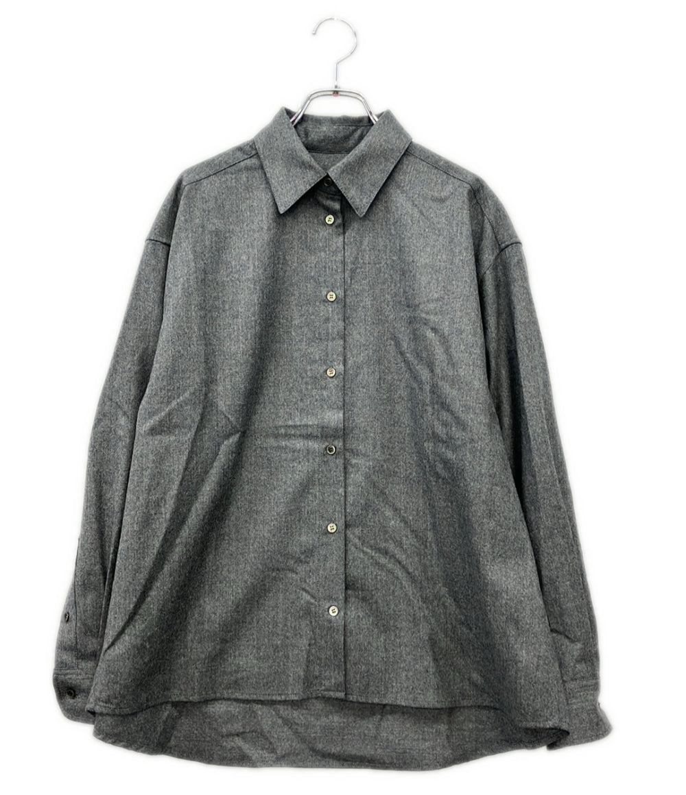 美品 HIDDEN GEMS 長袖 ブラウス ウール レディース SIZE FREE (M) ヒドゥン ジェムス