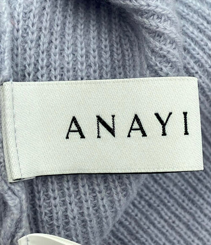 美品 アナイ タートルニット レディース SIZE 38 (M) ANAYI