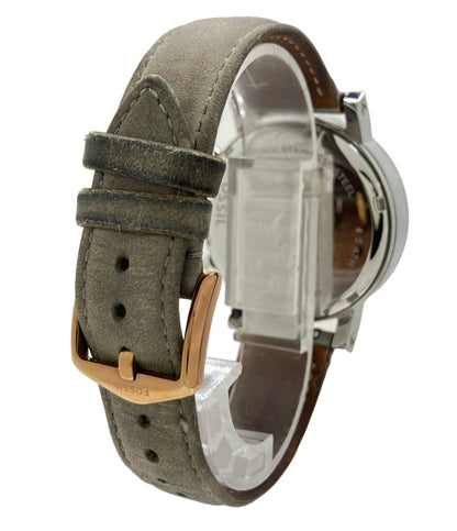 FOSSIL 腕時計 クオーツ アイボリー C181018 メンズ フォッシル