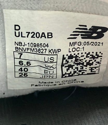 NEW BALANCE ローカットスニーカー UL720AB メンズ レディース SIZE 25.0 ニューバランス