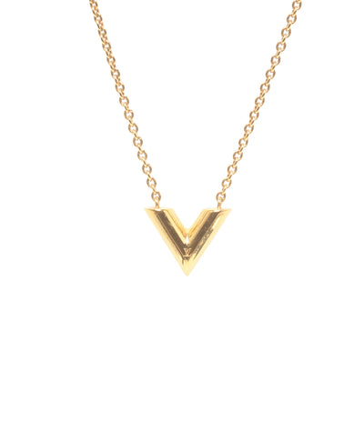 美品 LOUIS VUITTON ネックレス エセンシャルV M61083 レディース ルイ・ヴィトン