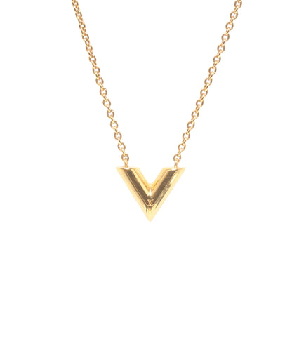 美品 LOUIS VUITTON ネックレス エセンシャルV M61083 レディース ルイ・ヴィトン