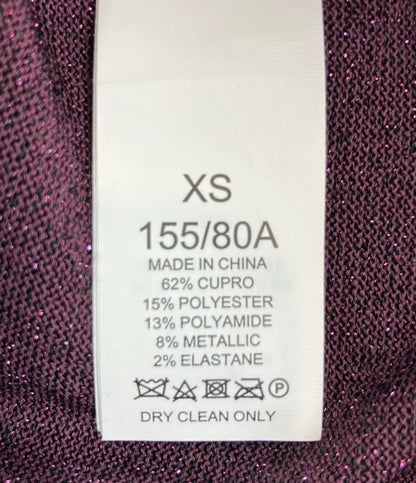 美品 ケイトスペード 長袖ラメニット タートルネック レディース SIZE XS (X S) Kate Spade