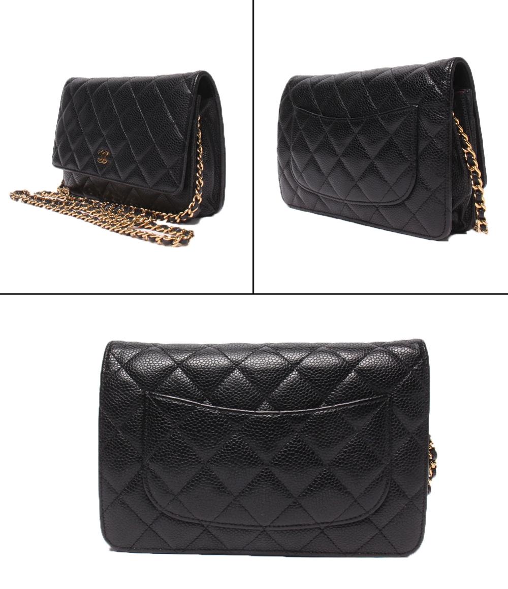 CHANEL チェーンウォレット チェーンショルダーバッグ ゴールド金具