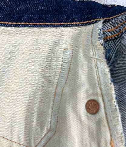 Levi's デニムパンツ LVC 大戦モデル ダメージ  ペンキ（アーキュエイトステッチ）加工 リペア跡 S501XX 44501 メンズ SIZE W32 (M) リーバイス