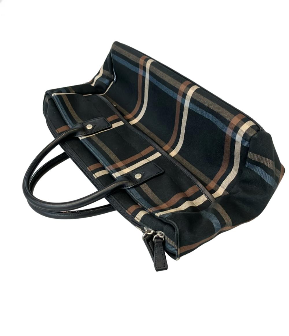 Aquascutum トートバッグ チェック柄 レディース アクアスキュータム