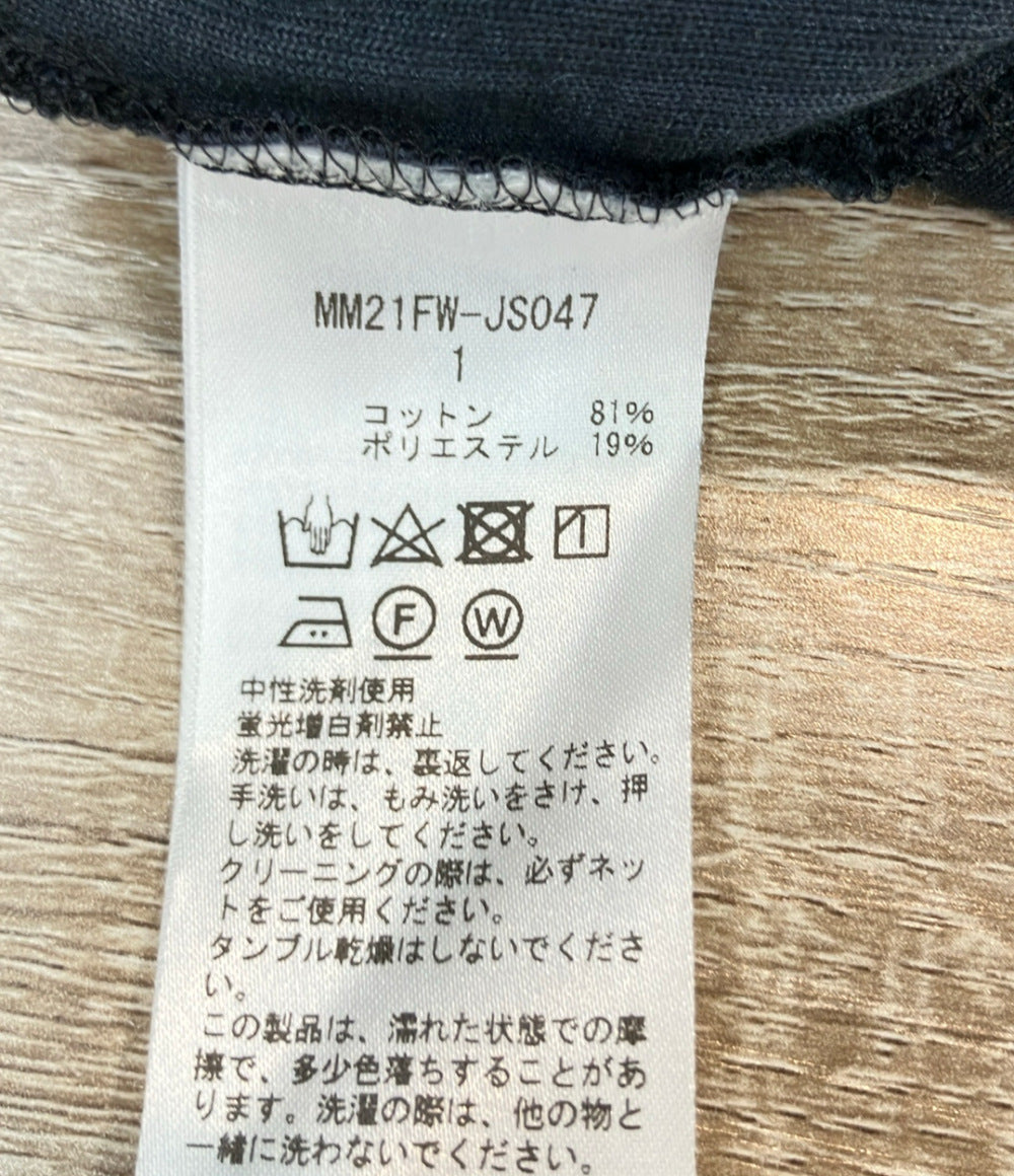 Mame Kurogouchi 長袖ワンピース リブ ベロア MM21FW-JS047 レディース SIZE 1 (S) マメクロゴウチ