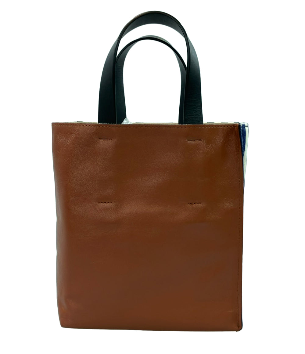 MARNI 2wayハンドバッグ ショルダーバッグ MUSEO SOFT mini ストライプ