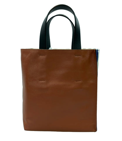 MARNI 2wayハンドバッグ ショルダーバッグ MUSEO SOFT mini ストライプ レディース マルニ
