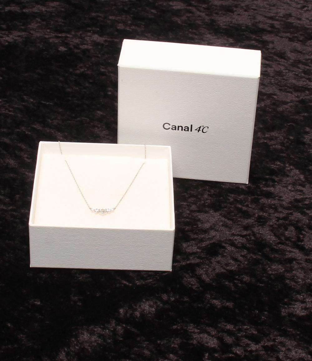美品 canal4℃ ネックレス SV 2020 レディース カナルヨンドシー