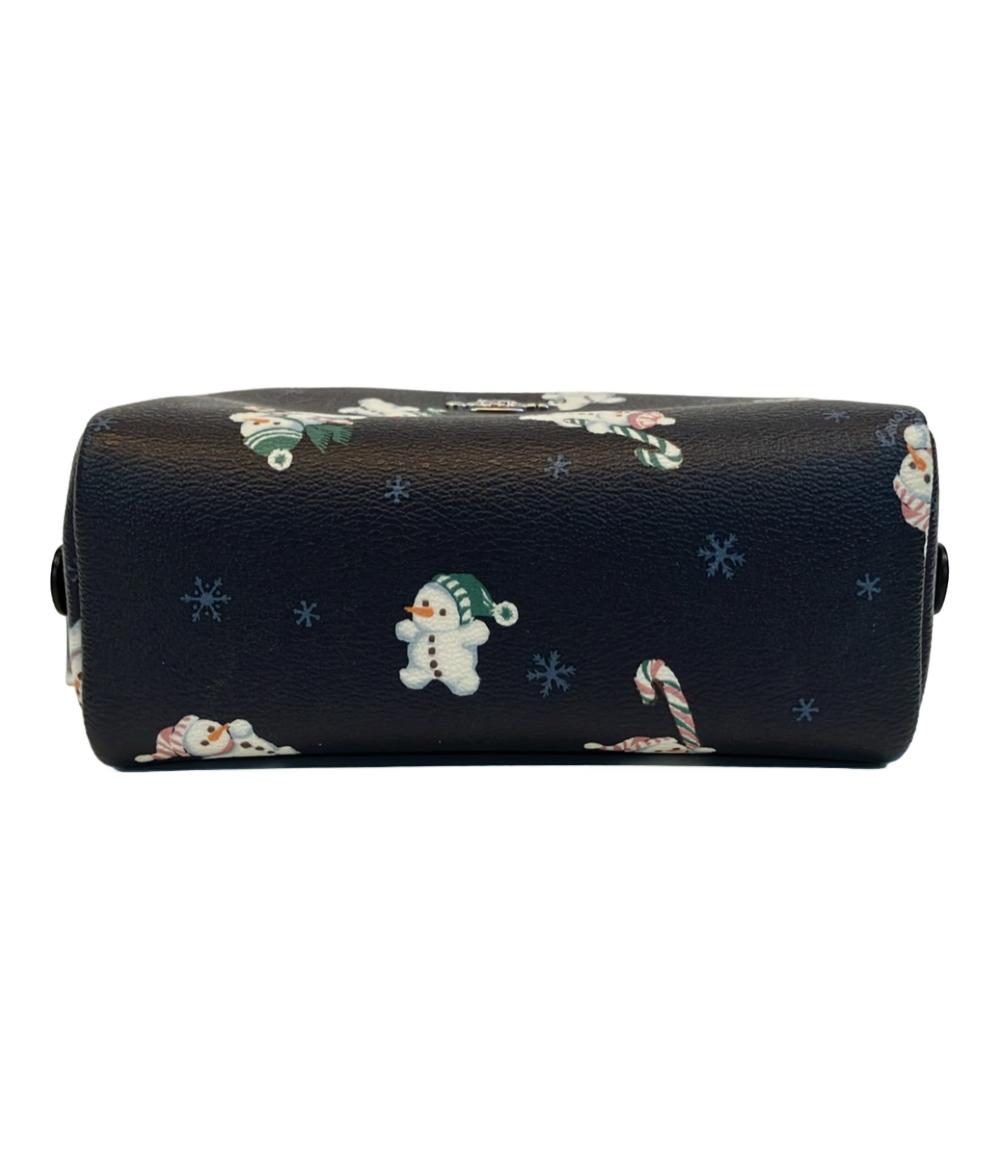 コーチ る ポーチ 雪だるま柄 レディース COACH