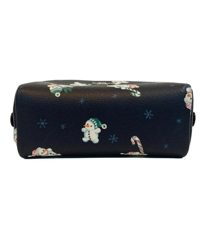 コーチ る ポーチ 雪だるま柄 レディース COACH