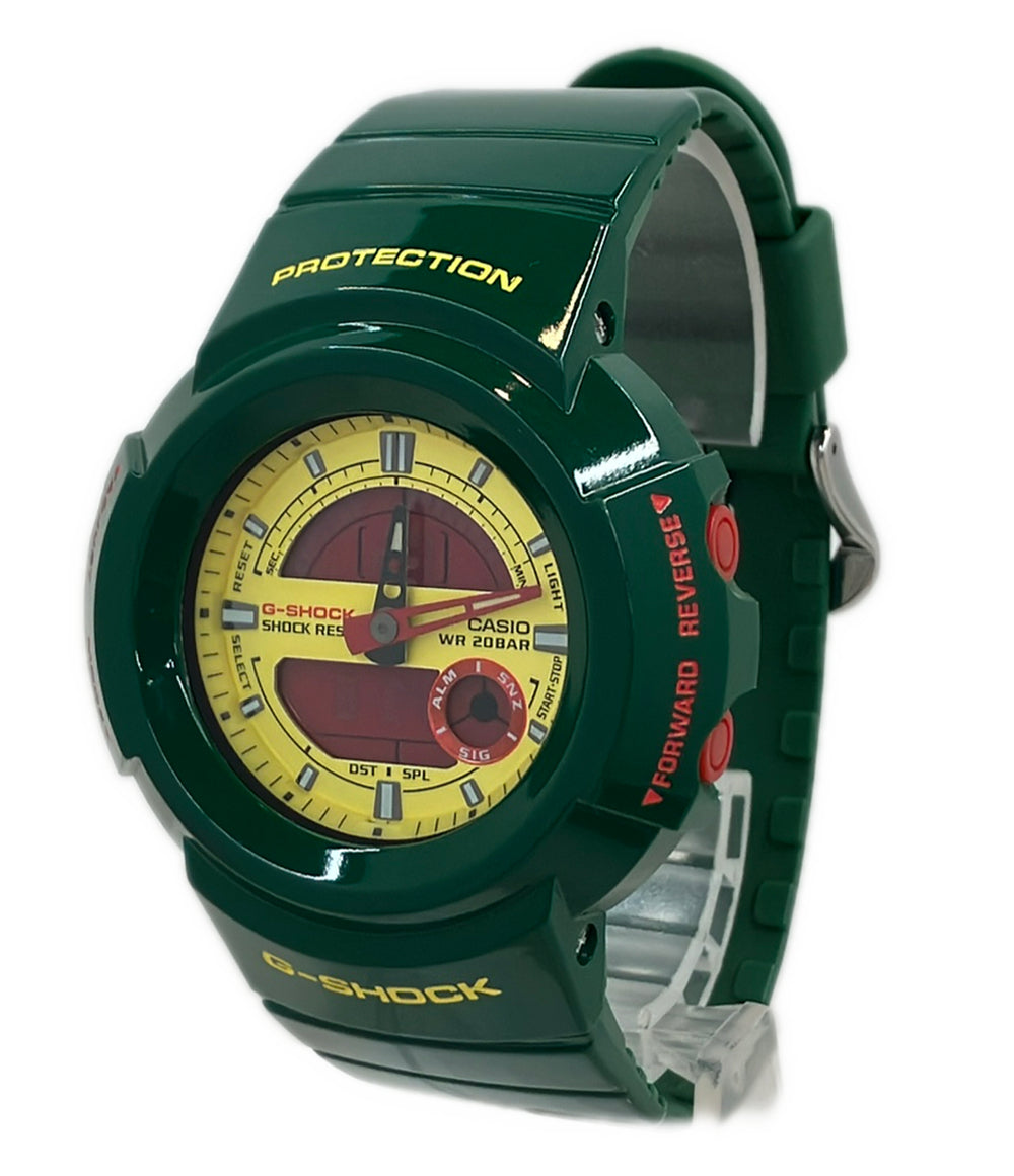 CASIO 腕時計 サマーカラーズ G-SHOCK クオーツ イエロー AW-582CC レディース メンズ カシオ