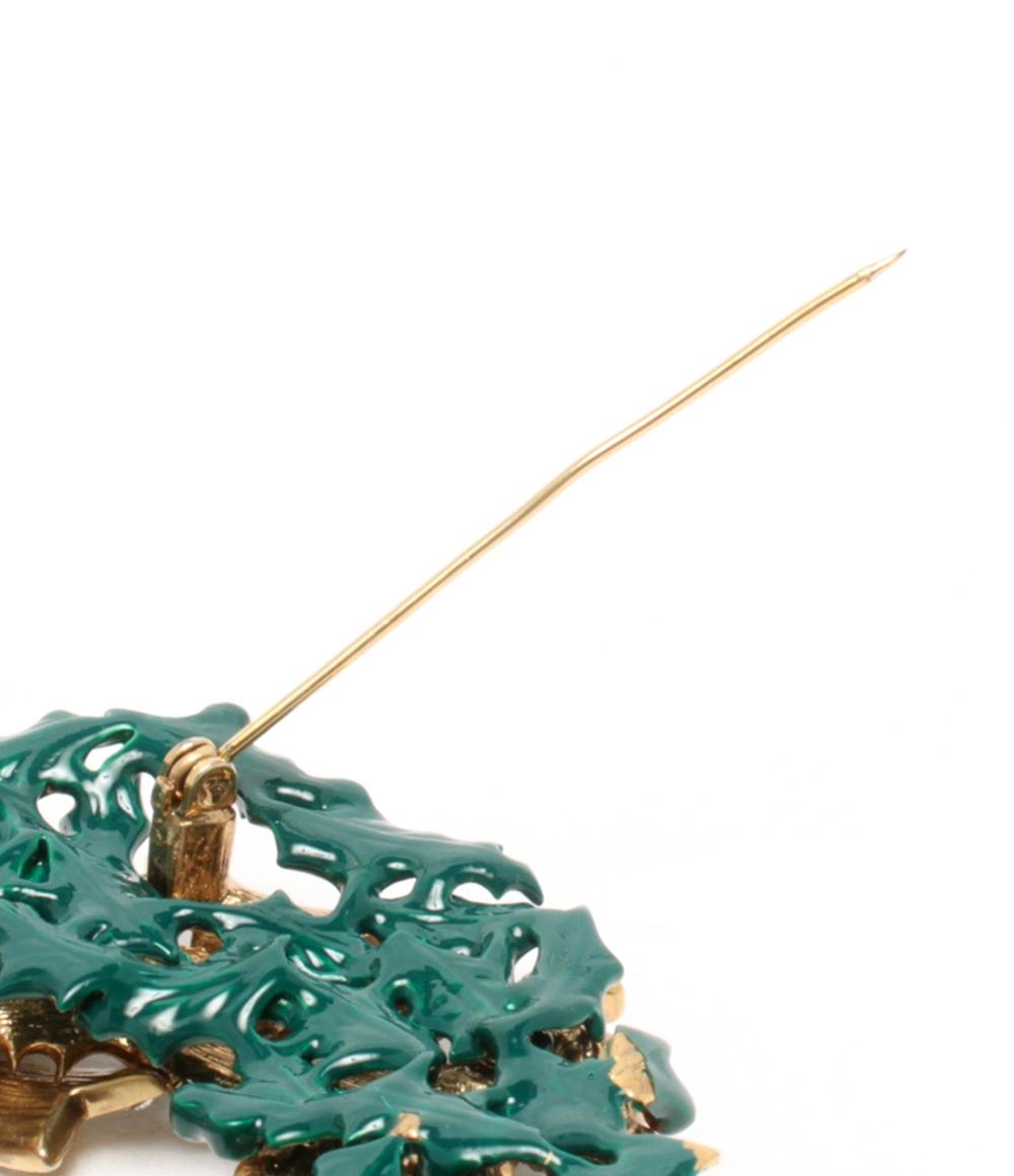 Violetta ブローチ クリスマス リースモチーフ レディース ヴィオレッタ