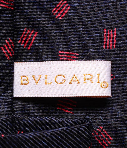 美品 ブルガリ ネクタイ シルク100％ メンズ BVLGARI