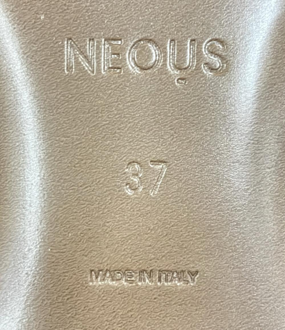 美品 ネオアス パンプス ポインテッドトゥ メリージェーン レディース SIZE 37 (L) NEOUS