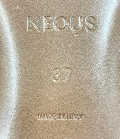 美品 ネオアス パンプス ポインテッドトゥ メリージェーン レディース SIZE 37 (L) NEOUS