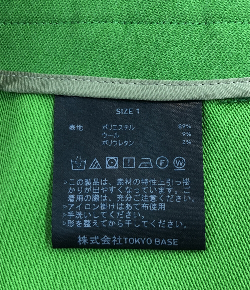 美品 センタープレススリットパンツ      レディース SIZE 1 (S) CITY