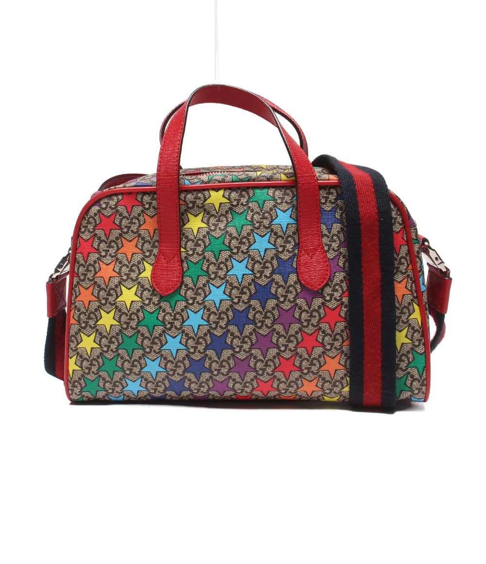 GUCCI ショルダーバッグ ハンドバッグチルドレンズスター GGスプリーム 525518 498075 レディース キッズ グッチ