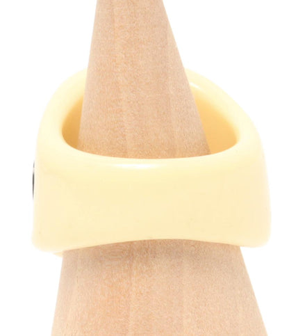 美品 GARNI リング 指輪 ドクロモチーフ スカルモチーフ メンズ SIZE 17号 ガルニ
