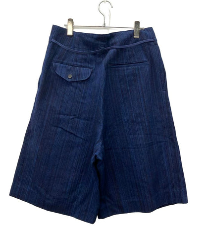 クオン ハーフパンツ Aizome Sashiko 3/4 Hakama Trousers 145PT033700 メンズ SIZE Large (L) KUON