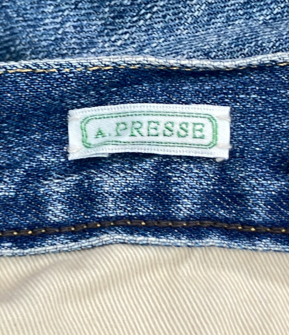 A.PRESSE デニムパンツ ボタンフライ 23AAP-04-12K メンズ アプレッセ