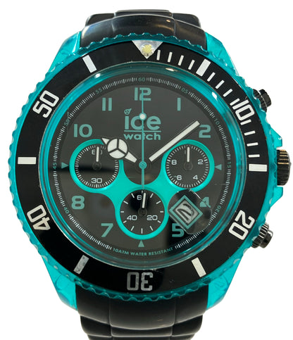 ice watch 腕時計 クオーツ ブラック メンズ アイスウォッチ